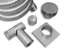 Stainless Steel Two-Piece Flex Tee Kit (Type 316L)