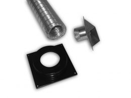 Fresh Air Intake Kit with Insulated Flex