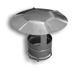 24 Gauge Flex Rain Cap (Type 316L)