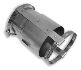 Pipe to Flex Adaptor Increaser - Type 304 Stainless Steel (Wood)