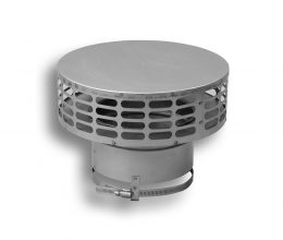 24 Gauge Low Profile Flex Rain Cap (Type 316L)