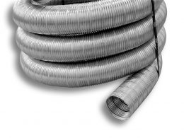 Light Round Flexible Stainless Steel Liner (Type 316L)